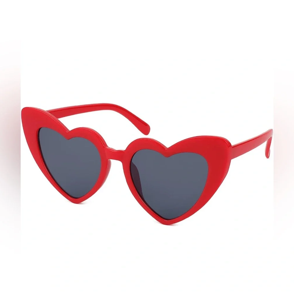 Heart Shaped Sunglasses Swifies Vintage CatEye Mod Retro Lana DelRay Kurt Cobain